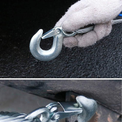 Heavy Duty Steel Wire Car Towing Pull Rope 10 mm