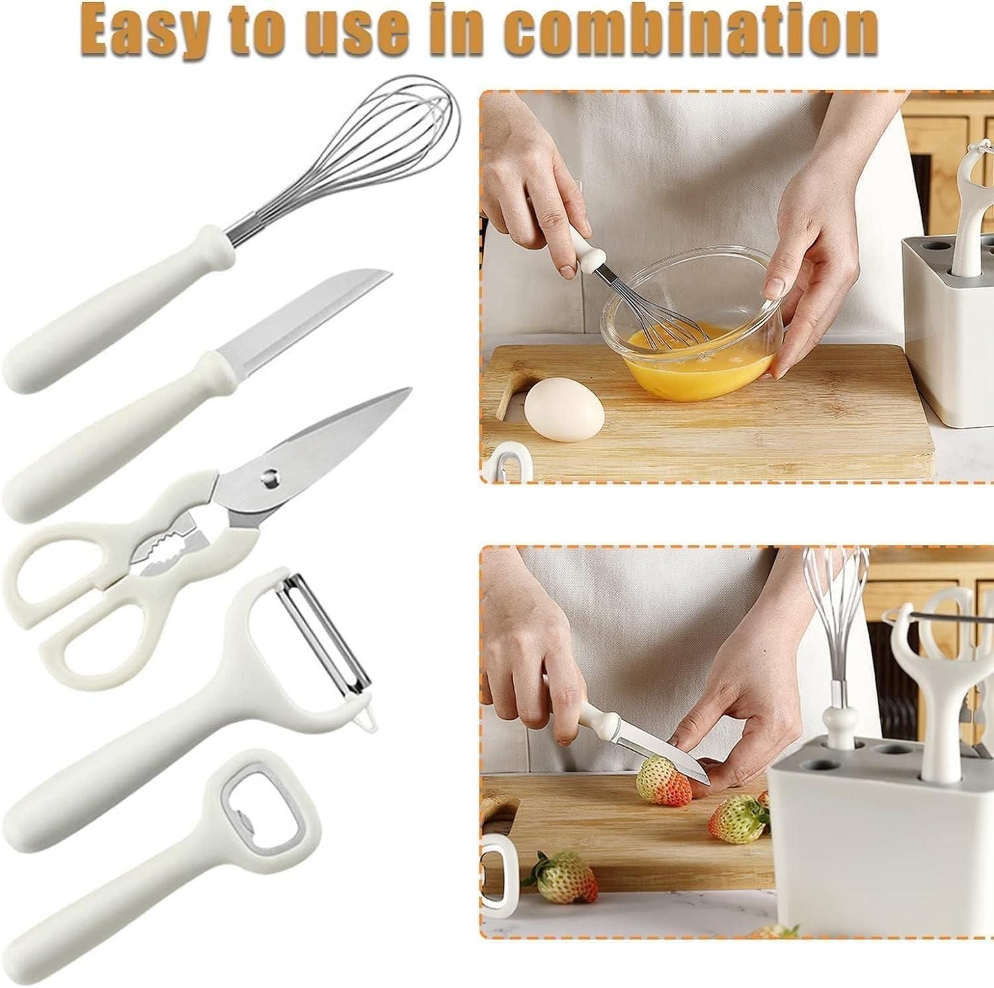 Stainless Steel Kitchen Gadget Set
