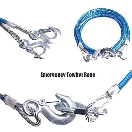 Heavy Duty Steel Wire Car Towing Pull Rope 10 mm